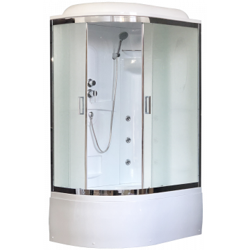 Душевая кабина Royal Bath BK RB 8120BK2-M-CH (матовое) правая